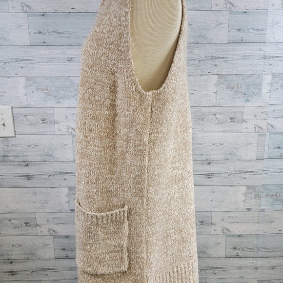 Loft Long Line Chic Sleeveless Cardigan Size XS/S - Picture 2 of 8